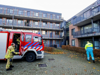 Brandweer rukt uit naar Burgemeester Brouwerstraat