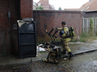 Buitenbrand in Violenstraat  Dordrecht