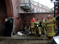 Buitenbrand in Violenstraat  Dordrecht