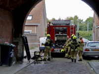 Buitenbrand in Violenstraat  Dordrecht