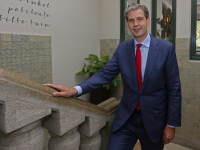 Portret foto\'s nieuwe burgemeester Wouter Kolff Dordrecht