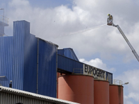 mogelijk asbest in vrijgekomen stofwolk na calamiteit Eurogrit Kilkade Dordrecht