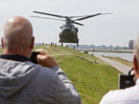 Mariniers oefenen in Dordrecht