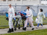 Coronapatiënt overgebracht per helikopter naar Ziekenhuis in Hoorn Dordrecht