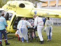 Coronapatiënt overgebracht per helikopter naar Ziekenhuis in Hoorn Dordrecht