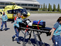 Coronapatiënten per traumaheli naar andere ziekenhuizen