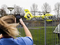 Coronapatiënten vervoerd per Traumahelikopter en Micu-ambulance naar Duitsland