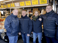 Groepsfoto marktmeesters Dordrecht