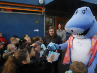 Kick off water drinken op de Regenboogschool Volkerakweg Dordrecht