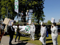 Demonstratie bij Chemours