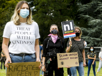 Black Lives Matter Demonstratie Weizigtpark Dordrecht