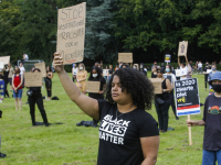 Black Lives Matter Demonstratie Weizigtpark Dordrecht