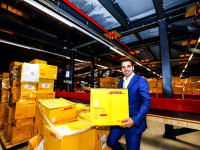 Rob Koolen vestigingsmanager DHL-sorteercentrum Dordrecht