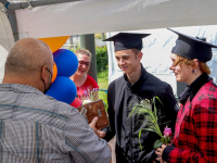 Drive-in Diploma uitreiking Insula College Leerpark VMBO