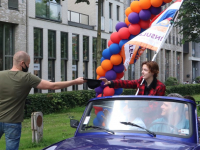 Drive-in Diploma uitreiking Insula College Leerpark VMBO