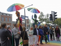 20161110 opening Regenboog zebrapad Dordrecht Tstolk 006