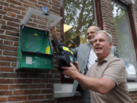 AED kast op de Vest Dordrecht