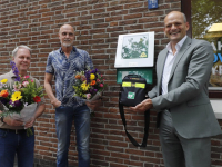 AED kast op de Vest Dordrecht