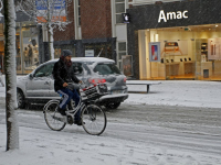 Sneeuwoverlast in Dordrecht