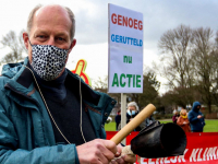 Klimaatalarm demonstratie Weizigtpark Dordrecht