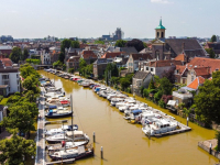 Bruinwater in havens en Oude Maas Dordrecht