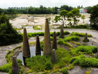 Kunstwerk Hans Petri Piemelpark Dordrecht