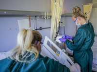 Verpleegafdeling D3 deel speciaal ingericht voor Covidpatienten ASZ Dordrecht