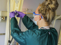 Verpleegafdeling D3 deel speciaal ingericht voor Covidpatienten ASZ Dordrecht