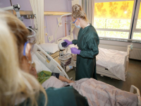 Verpleegafdeling D3 deel speciaal ingericht voor Covidpatienten ASZ Dordrecht