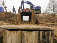 Project Waterkraan Zeedijk in volle gang Dordrecht