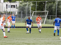 Eerste DKIB Bedrijvenvoetbaltoernooi voetbalterrein VV Wieldrecht