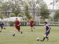 Eerste DKIB Bedrijvenvoetbaltoernooi voetbalterrein VV Wieldrecht