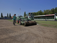 Begin gemaakt aan Nieuwe grasmat bij FC Dordrecht