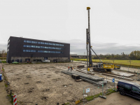 eerste paal Businesscenter Amstelwijck Dordrecht