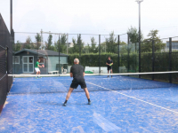 officiële opening van het tennispark van DLTC-Thialf Dordrecht
