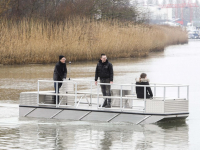 Te water lating fluisterpont Loswalweg Dordrecht