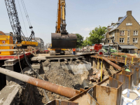 Bouw werkzaamheden Engelenburgerbrug Dordrecht