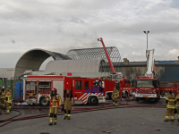 20171608 Enorme rookontwikkeling bij brand in recyclingbedrijf Dordrecht tstolk 001