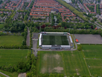 Luchtfoto Stadion FC Dordrecht