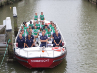 Selectie FC Dordrecht presenteert zich aan de pers