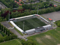 Luchtfoto FC Dordrecht stadion Dordrecht