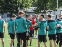 Eerste training van FC Dordrecht van het nieuwe voetbalseizoen Dordrecht