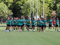 Eerste training van FC Dordrecht van het nieuwe voetbalseizoen Dordrecht