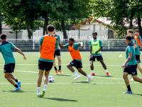 Eerste training van FC Dordrecht van het nieuwe voetbalseizoen Dordrecht