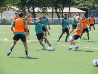 Eerste training van FC Dordrecht van het nieuwe voetbalseizoen Dordrecht