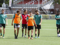 Eerste training van FC Dordrecht van het nieuwe voetbalseizoen Dordrecht