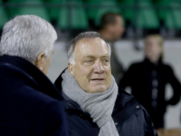 Dick Advocaat trainer ADO Den Haag samen met Cor pot krommedijk Dordrecht