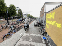 Fietsenstalling weer open, maar fietsers plaatsen fietsen niet in stalling