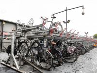 Fietsenstalling weer open, maar fietsers plaatsen fiesten niet in stalling