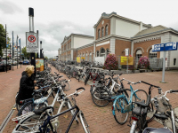 Fietsenstalling weer open, maar fietsers plaatsen fietsen niet in stalling